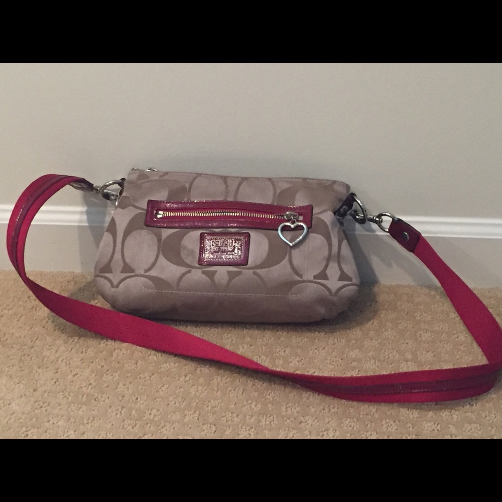 Coach cross body purse